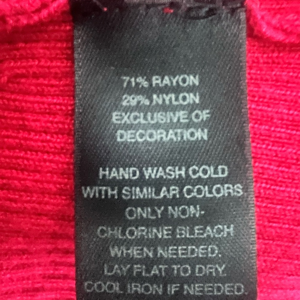 White House Black Market Dark Red Snap Button Cardigan M - Picture 4 of 4